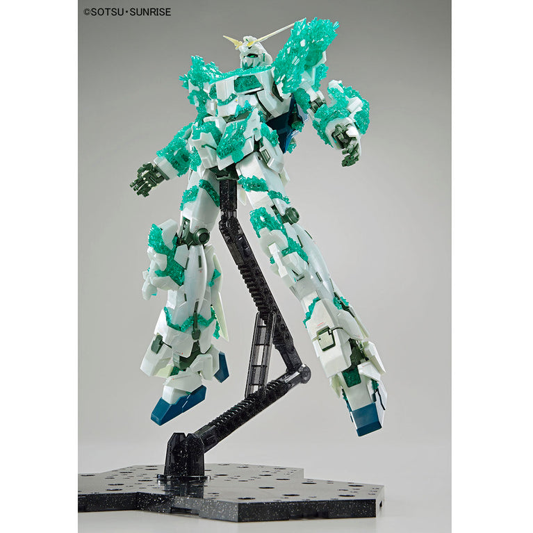 MG 1/100 Gundam Base Limited Unicorn Gundam (Crystal of Light)