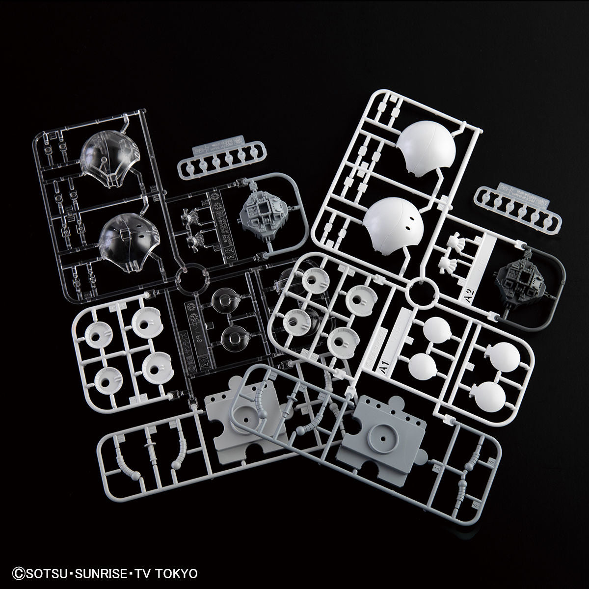 Haropla Gundam Base Limited Haro [Painting Model] Clear & White