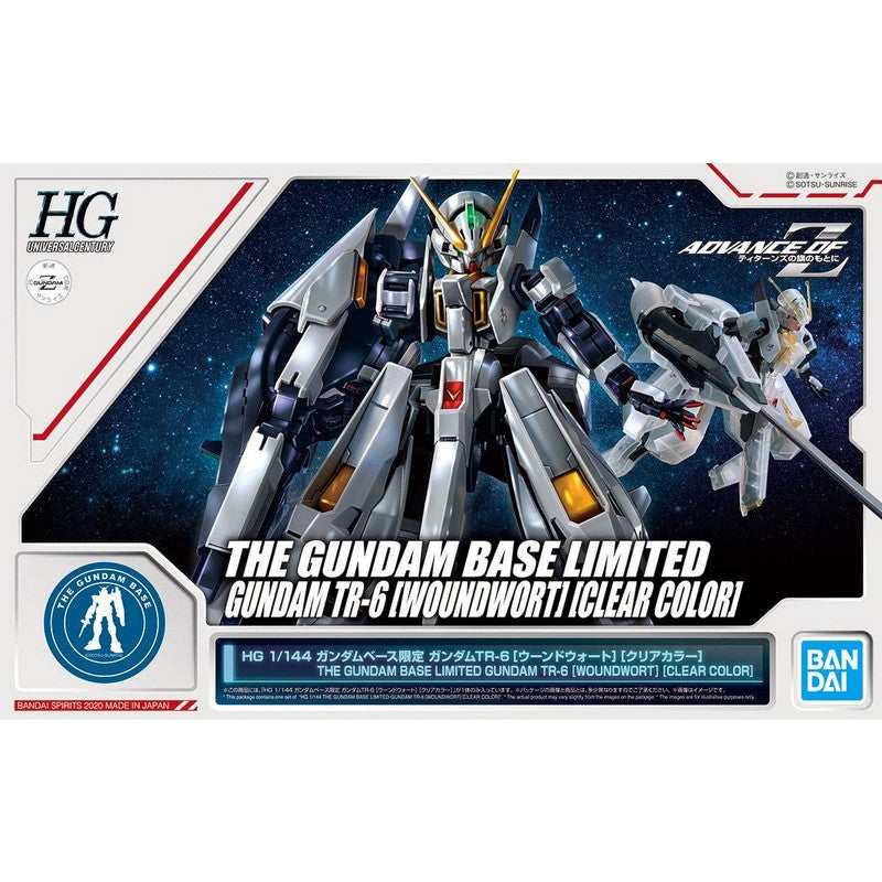 HG 1/144 Gundam Base Limited Gundam Tr-6 [Woundwort] [Clear Color]
