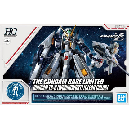 HG 1/144 Gundam Base Limited Gundam Tr-6 [Woundwort] [Clear Color]