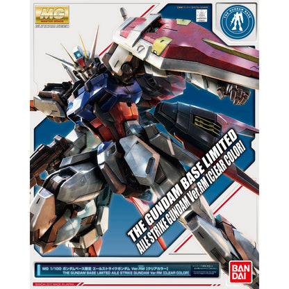MG 1/100 The Gundam Base Limited Aile Strike Gundam Ver.Rm Clear Color