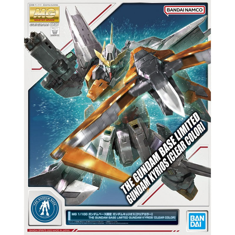 MG 1/100 The Gundam Base Limited GN-003 Gundam Kyrios [Clear Color]
