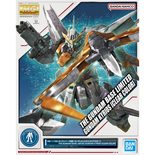 MG 1/100 The Gundam Base Limited GN-003 Gundam Kyrios [Clear Color]