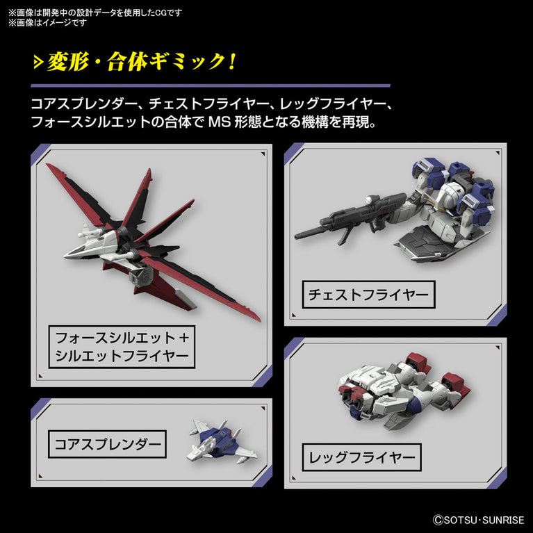 RG 1/144 ZGMF-X56E2/α Force Impulse Gundam Spec II