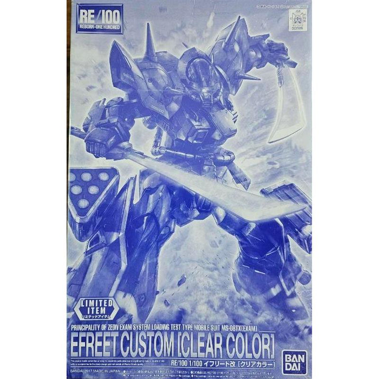 RE/100 1/100 MS-08TX[EXAM] Efreet Custom [CLEAR COLOR]