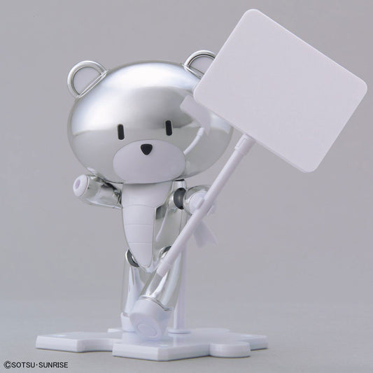 HG 1/144 The Gundam Base Limited Petit'Gguy Silver Sparkle & Placard