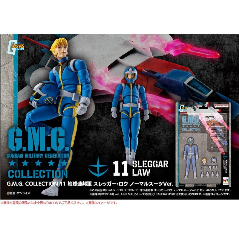 【Jan】G.M.G. Collection 11 Mobile Suit Gundam Earth Federation Forces Sleggar Law Normal Suit Ver.