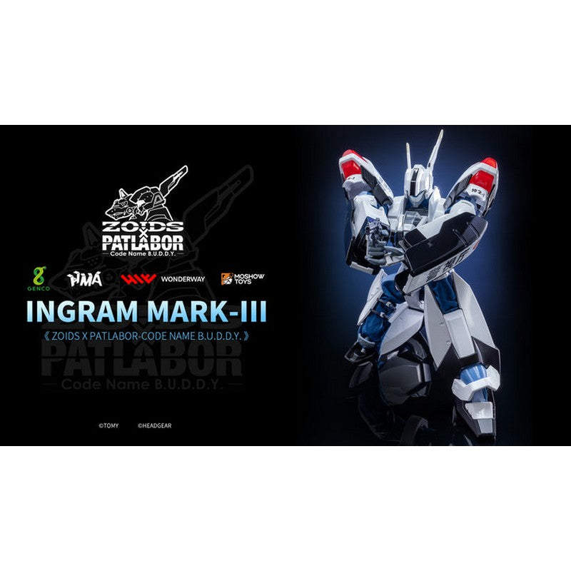 【Dec】	MoshowToys Modelzo - 1/35 “Zoids x Mobile Police” Ingram MARK-III Painted Die-cast Finished Figure