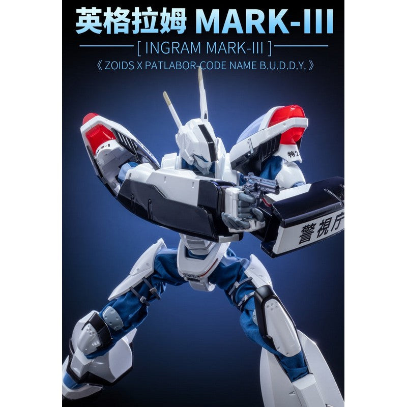 【Dec】	MoshowToys Modelzo - 1/35 “Zoids x Mobile Police” Ingram MARK-III Painted Die-cast Finished Figure