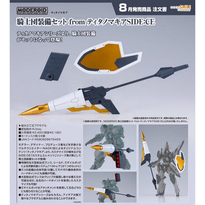 【Aug】MODEROID Order of Knights Set from Titanomachia SIDE:CE (Titanomachia)