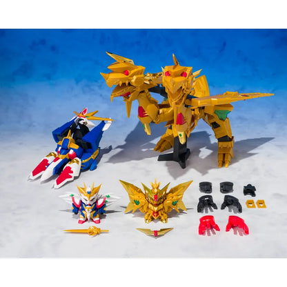 【Mar】Ganso SD Gundam World Gold God Superior KAISER / SOLAR God God Kaiser compatible set