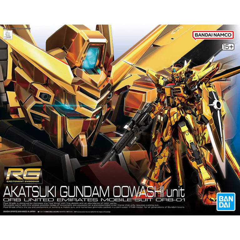 RG 1/144 Akatsuki Gundam (Oowashi Pack)