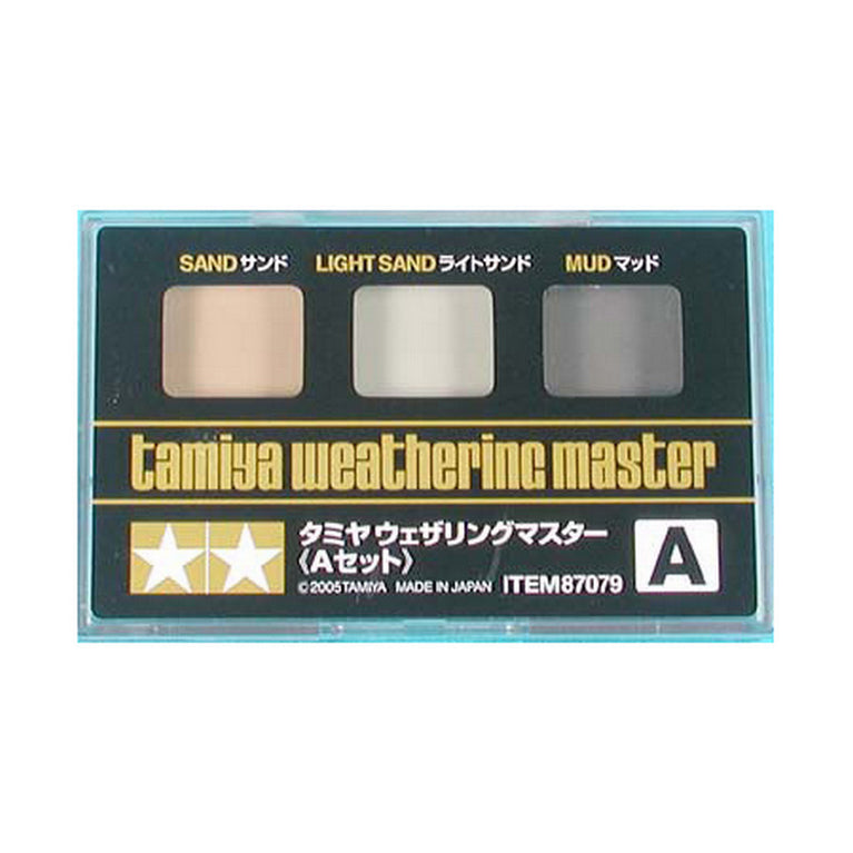 Tamiya 87079 Weathering Master A Set (sable/sable clair/boue)