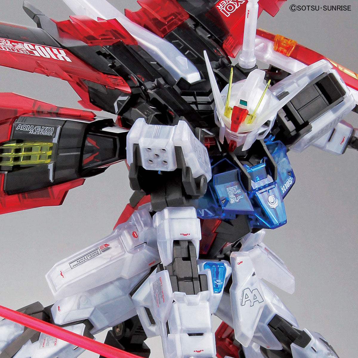 MG 1/100 The Gundam Base Limited Aile Strike Gundam Ver.Rm Clear Color