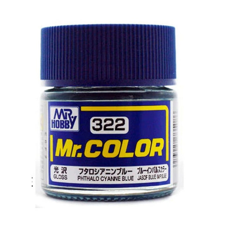 GSI Creos Mr. Color 322 Phthalo Cyanne Blue 10ml