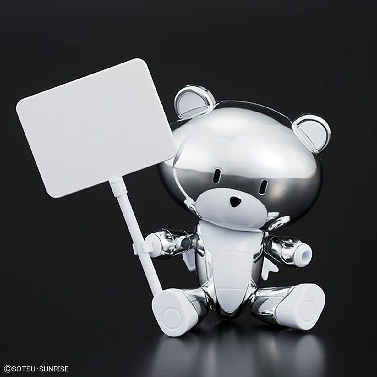 HG 1/144 The Gundam Base Limited Petit'Gguy Silver Sparkle & Placard