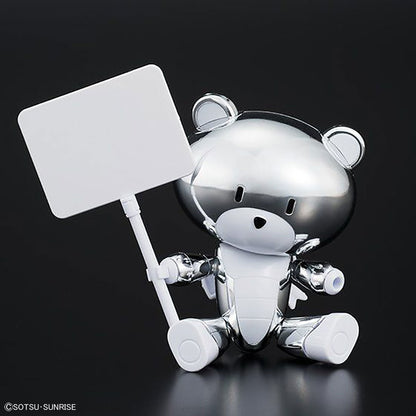 HG 1/144 The Gundam Base Limited Petit'Gguy Silver Sparkle & Placard