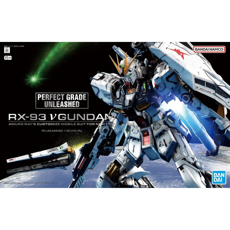 PG Unleashed 1/60 RX-93 Nu Gundam | Bandai Perfect Grade Kit ...
