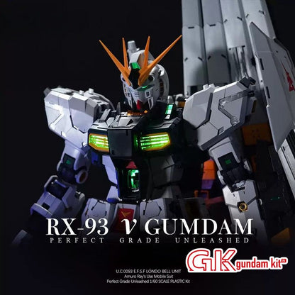 【May】PGU ν Gundam RGB LED Lighting Kit (with Bonus Item)
