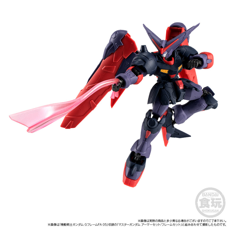 【Preorder in Sep】MOBILE SUIT GUNDAM G-FRAME FA Master Gundam (Meikyoushishui Ver.) & Option Set w/o Gum