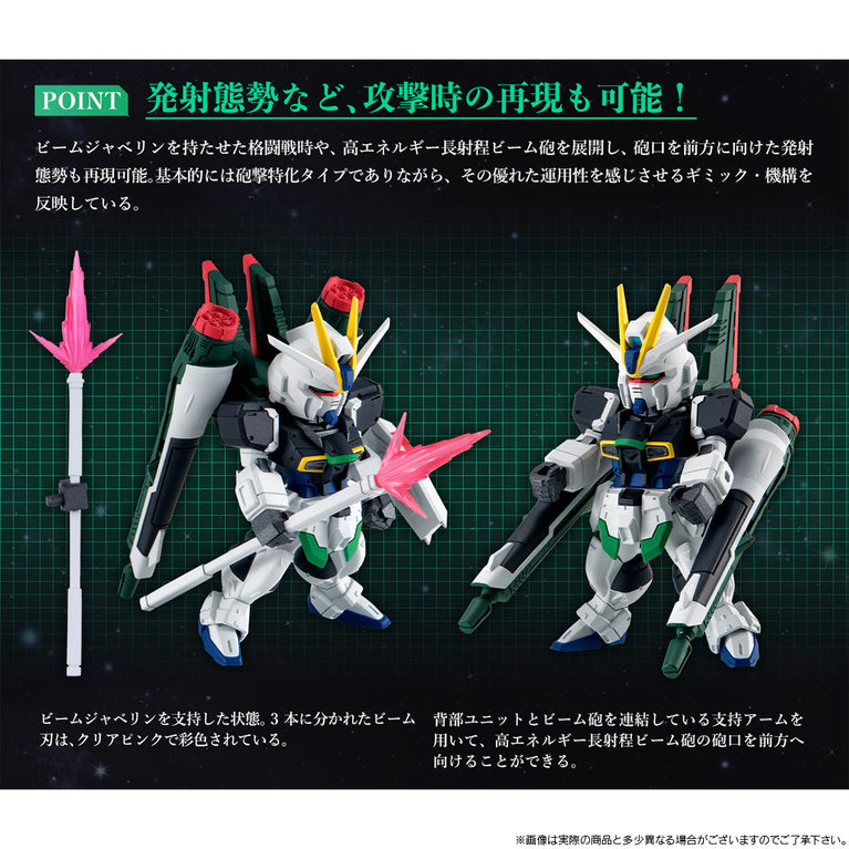 【Preorder in Jan 2025】FW Gundam Converge Impulse Gundam Silhouette Set w/o Gum