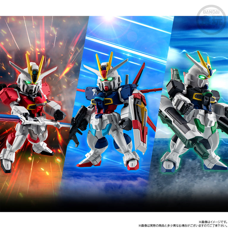 【Preorder in Jan 2025】FW Gundam Converge Impulse Gundam Silhouette Set w/o Gum