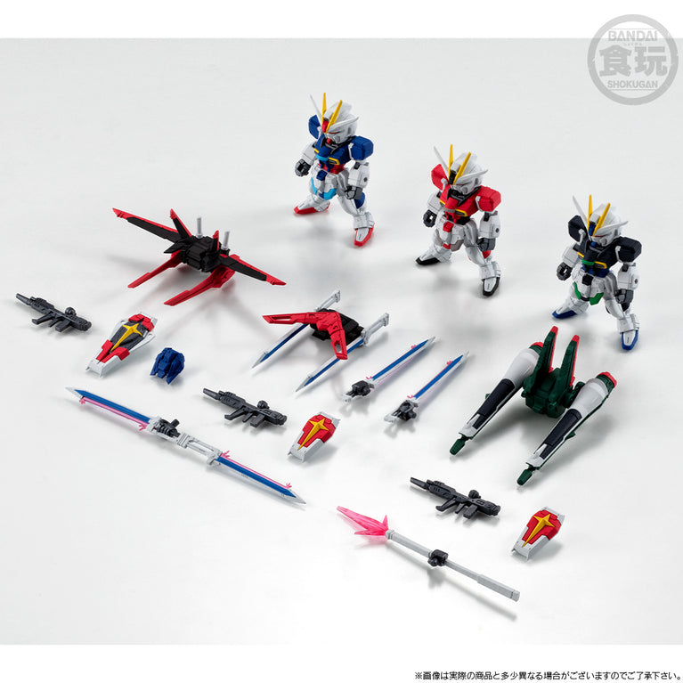 【Preorder in Jan 2025】FW Gundam Converge Impulse Gundam Silhouette Set w/o Gum