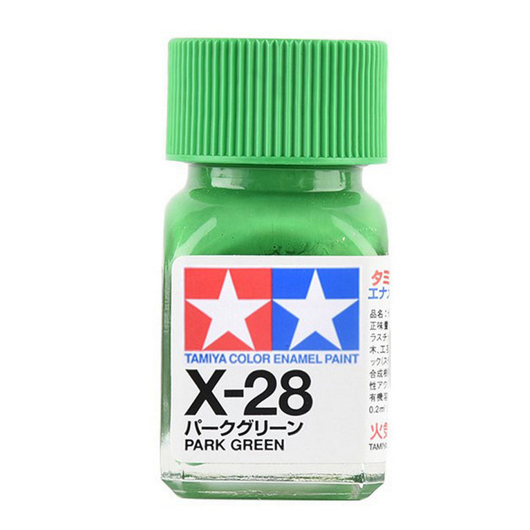 Tamiya 80028 Enamel Paint X-28 Park Green 10ml