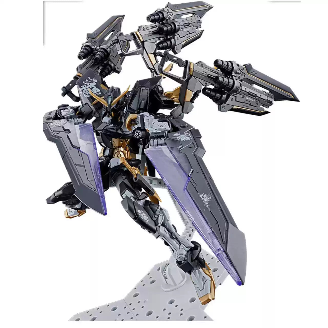 MG 1/100 Gundam Astray [Cross Contrast Colors / Charcoal Black Color]