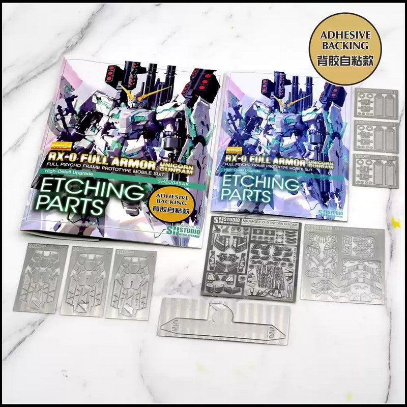 SH STUDIO MG 1/100 RX-0 Full-Armor Unicorn Gundam Metal etched metal upgrade kit