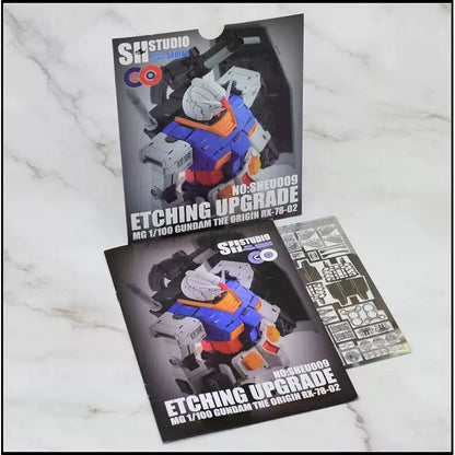 SH STUDIO MG 1/100 GTO Origin RX-78-2 etched metal upgrade kit