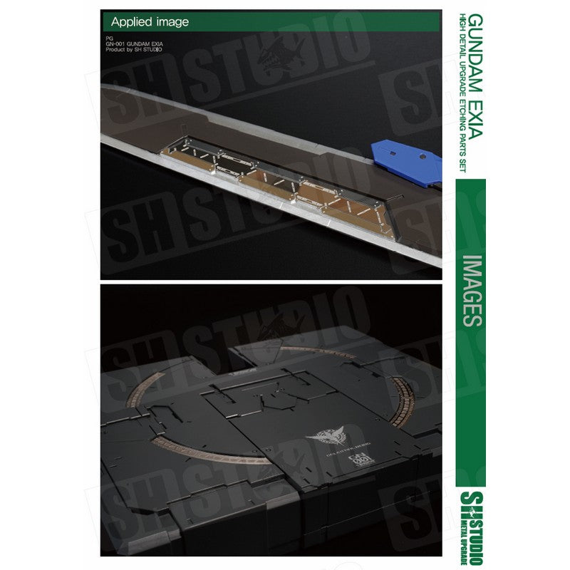 SH STUDIO PG 1/60 Gundam EXIA etched metal upgrade kit