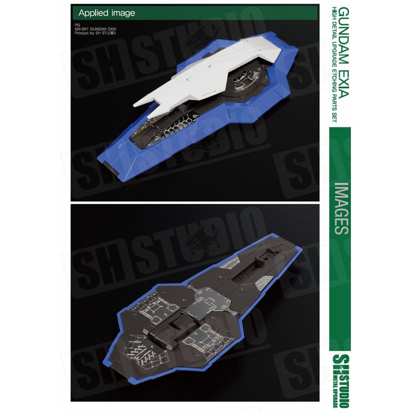 SH STUDIO PG 1/60 Gundam EXIA etched metal upgrade kit