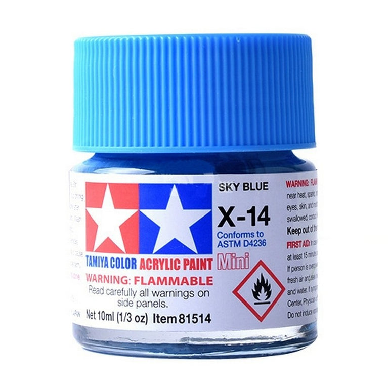 Peinture acrylique Tamiya X-35 Semi-brillante transparente 10 ml