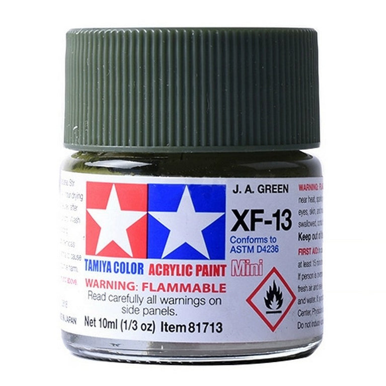 Tamiya 81713 Acrylic Paint Mini XF-13 J.A.Green