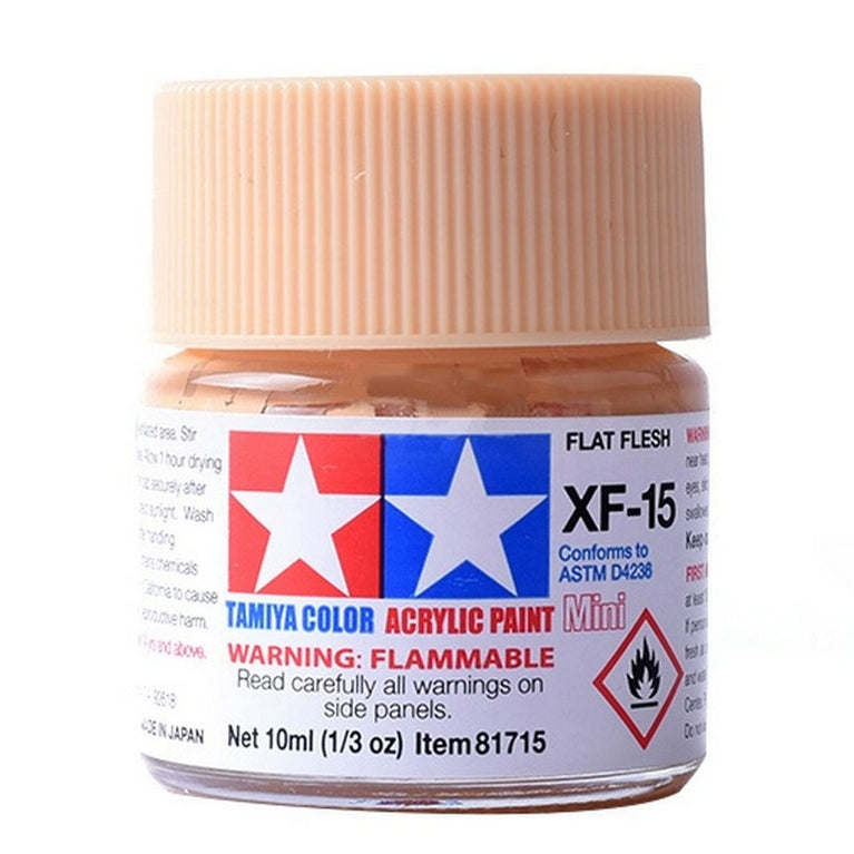 Tamiya 81715 Acrylic Paint Mini XF-15 Flat Flesh