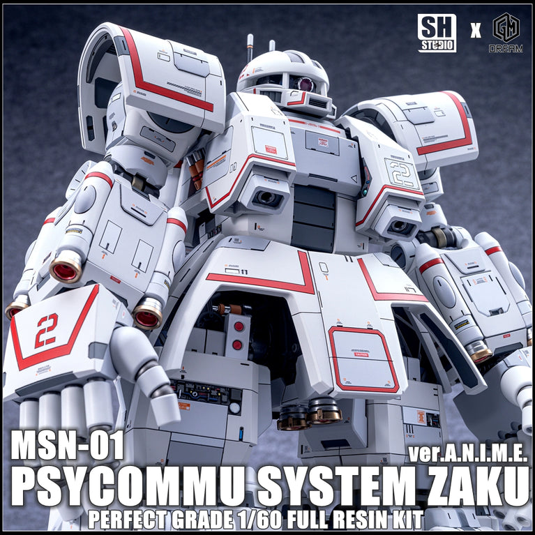 SH STUDIO PG 1/60 MSN-01 Psycommu Zaku [Conversion Kit]