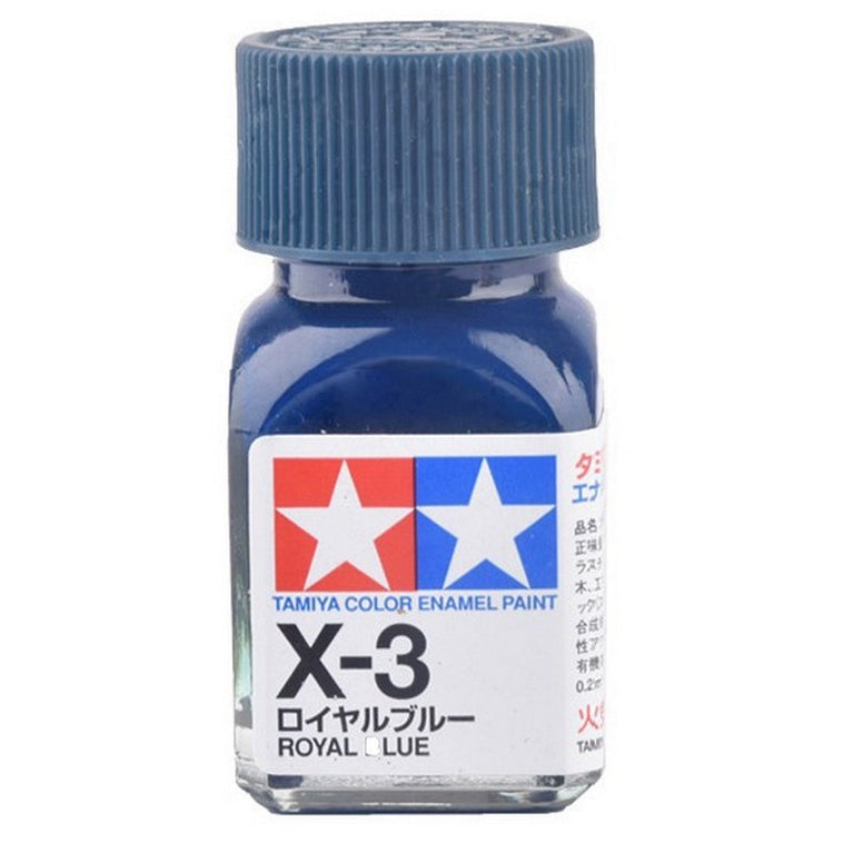 Tamiya 80003 Enamel Paint X-3 Royal Blue 10ml