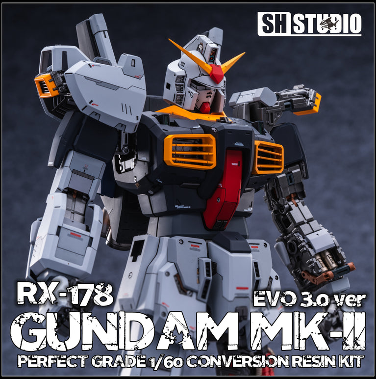 SH Studio PG 1/60 RX-178 Gundam MK2 EVO2.0 conversion kit