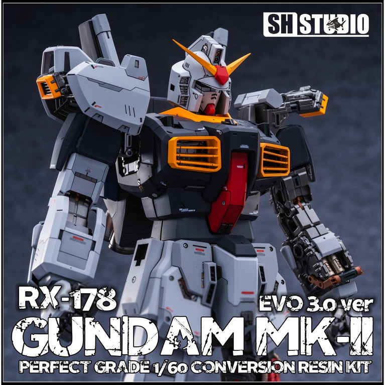 SH Studio PG 1/60 RX-178 Gundam MK2 EVO3.0 conversion kit