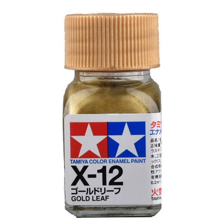 Tamiya 80012 Enamel Paint X-12 Gold Leaf 10ml