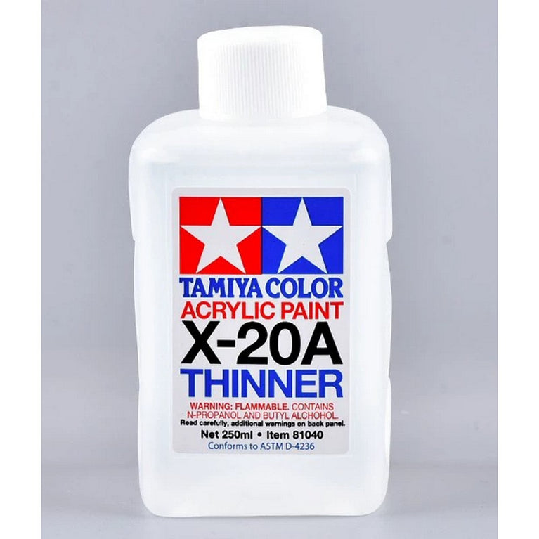 Tamiya 81040 Acrylic Thinner X-20A 250ml