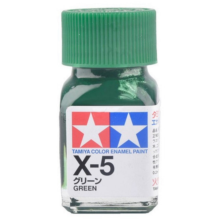 Tamiya 80005 Enamel Paint X-5 Green 10ml