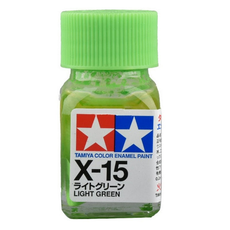 Tamiya 80015 Enamel Paint X-15 Light Green 10ml