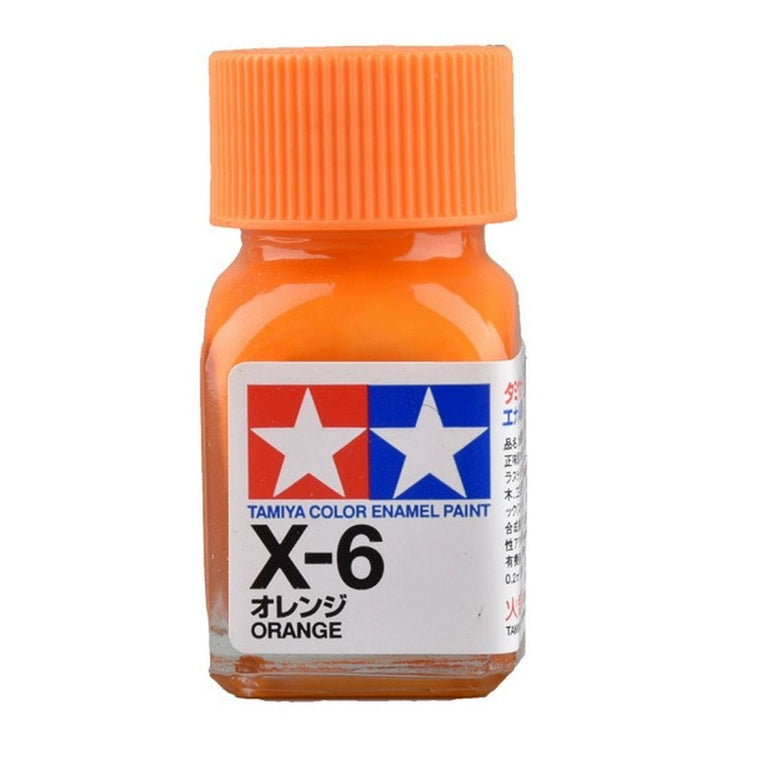 Tamiya 80006 Enamel Paint X-6 Orange 10ml