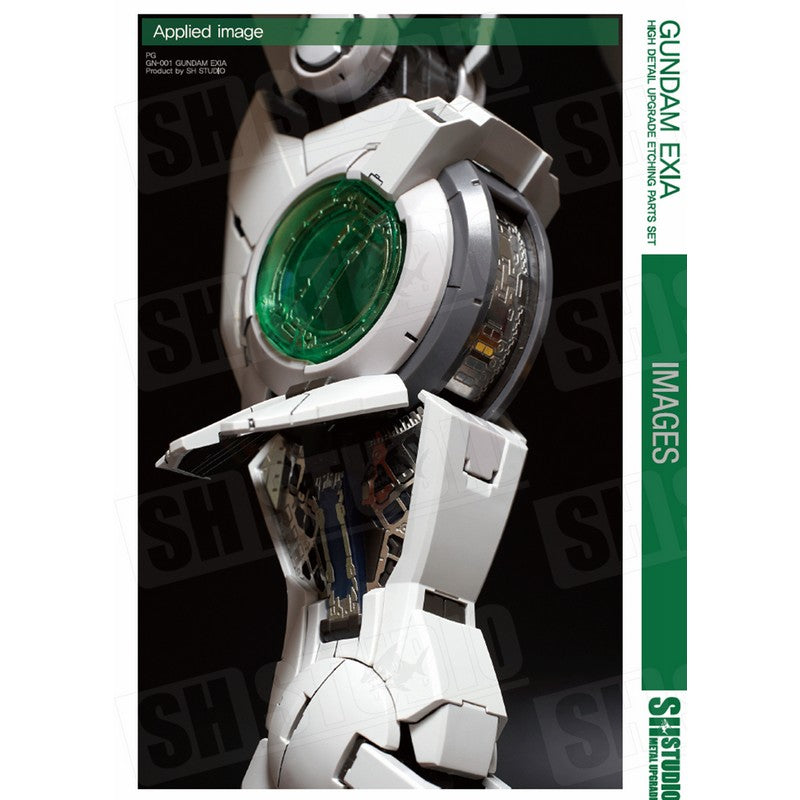 SH STUDIO PG 1/60 Gundam EXIA etched metal upgrade kit