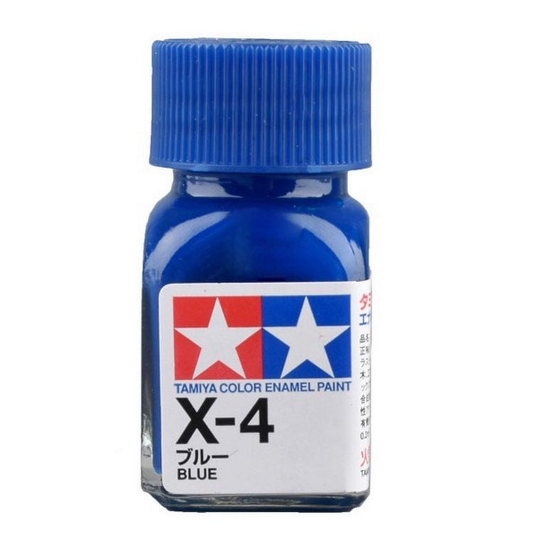 Tamiya 80004 Enamel Paint X-4 Blue 10ml