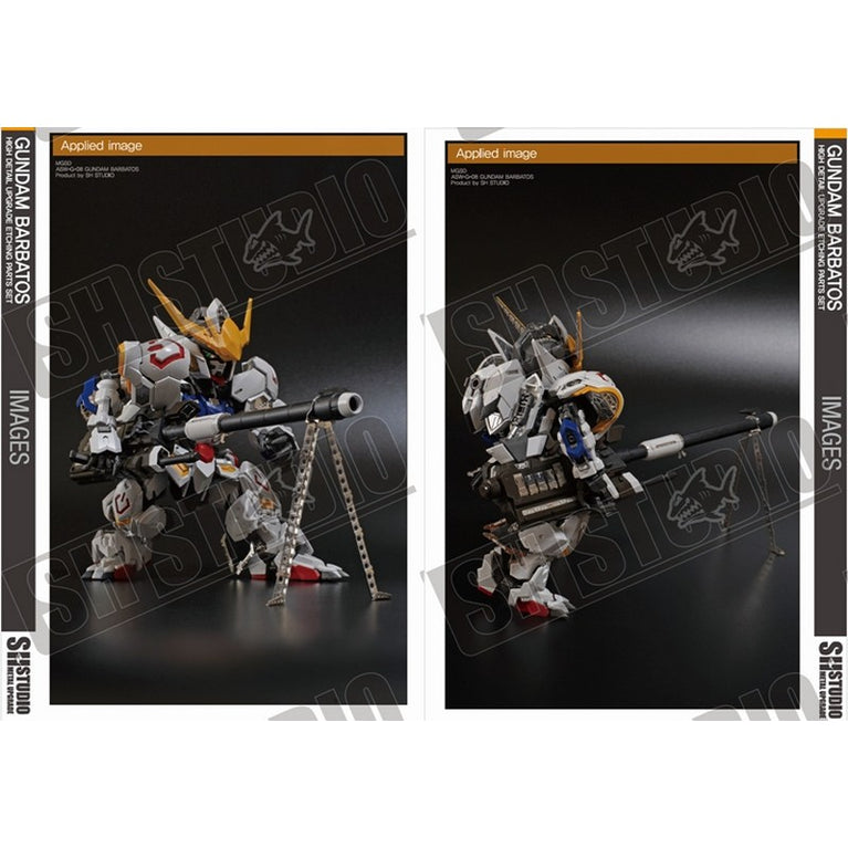 SH STUDIO MGSD ASW-G-08 Gundam Barbatos etched metal upgrade kit