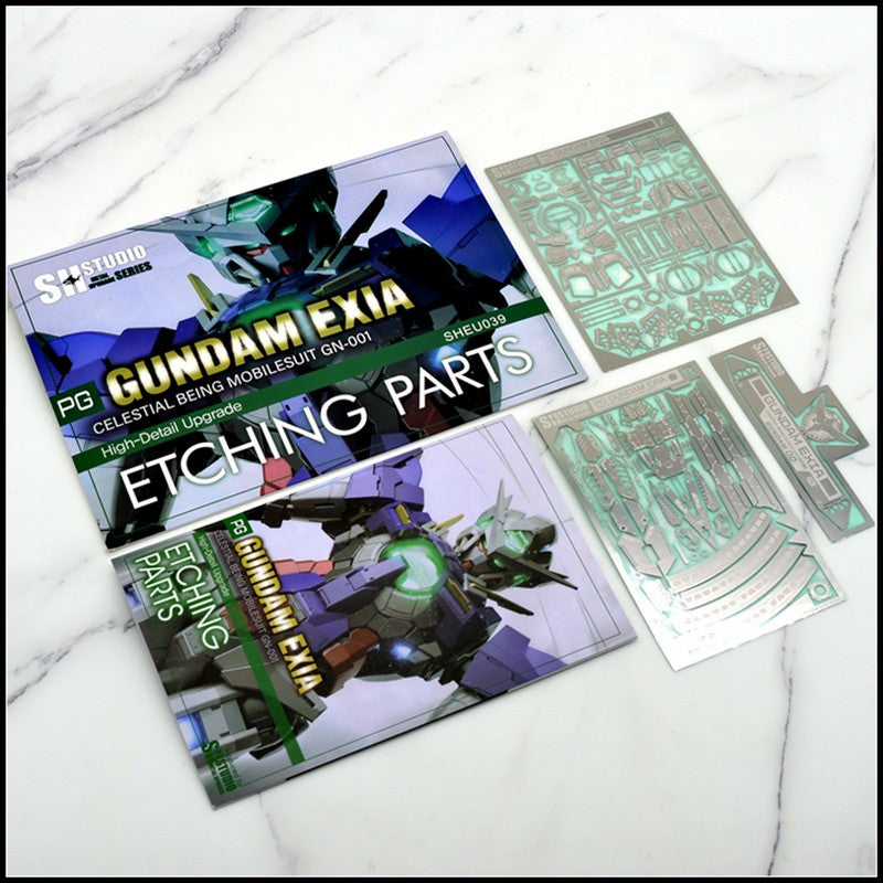 SH STUDIO PG 1/60 Gundam EXIA etched metal upgrade kit