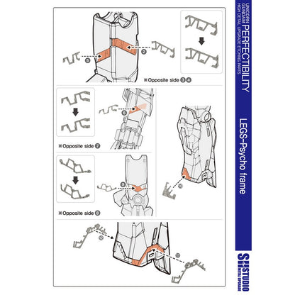 SH STUDIO MG 1/100 Unicorn Gundam Perfectibility etched metal upgrade kit